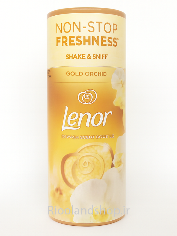 بوستر لباس Lenor – رایحه ارکیده طلایی